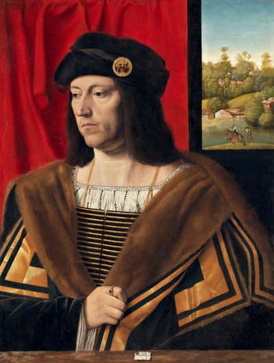 Ritratto di un gentiluomo, c.1520 da Bartolomeo Veneto